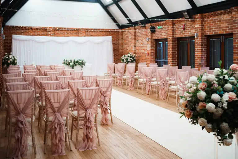 Eversholt Hall Wedding ceremony hall