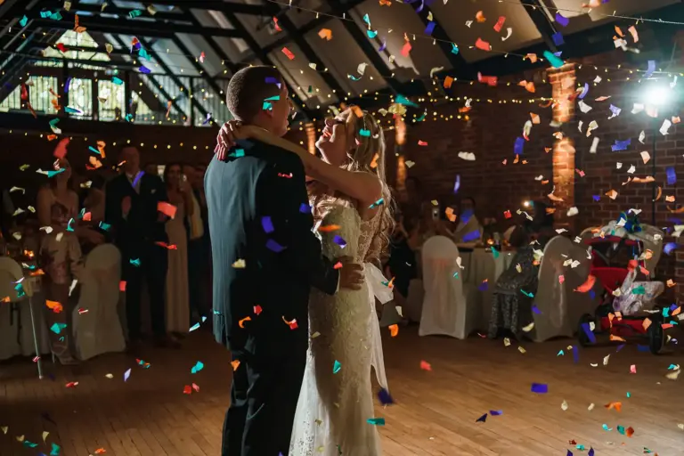 Wedding reception at Eversholt Hall