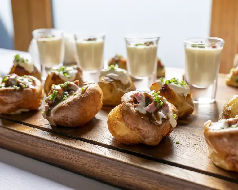 Wedding catering at Eversholt Hall, Bedfordshire