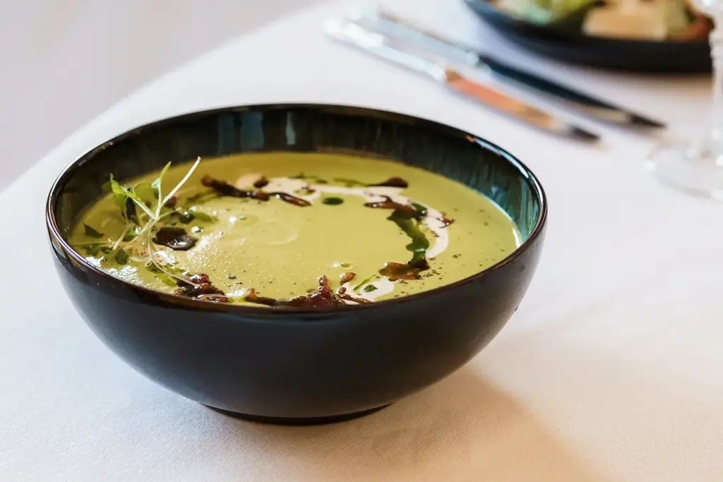 Soup Wedding catering option at Eversholt Hall