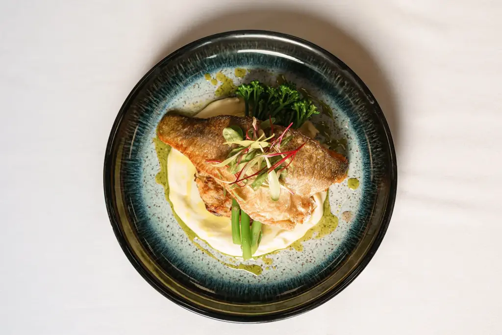 fish Wedding catering option at Eversholt Hall